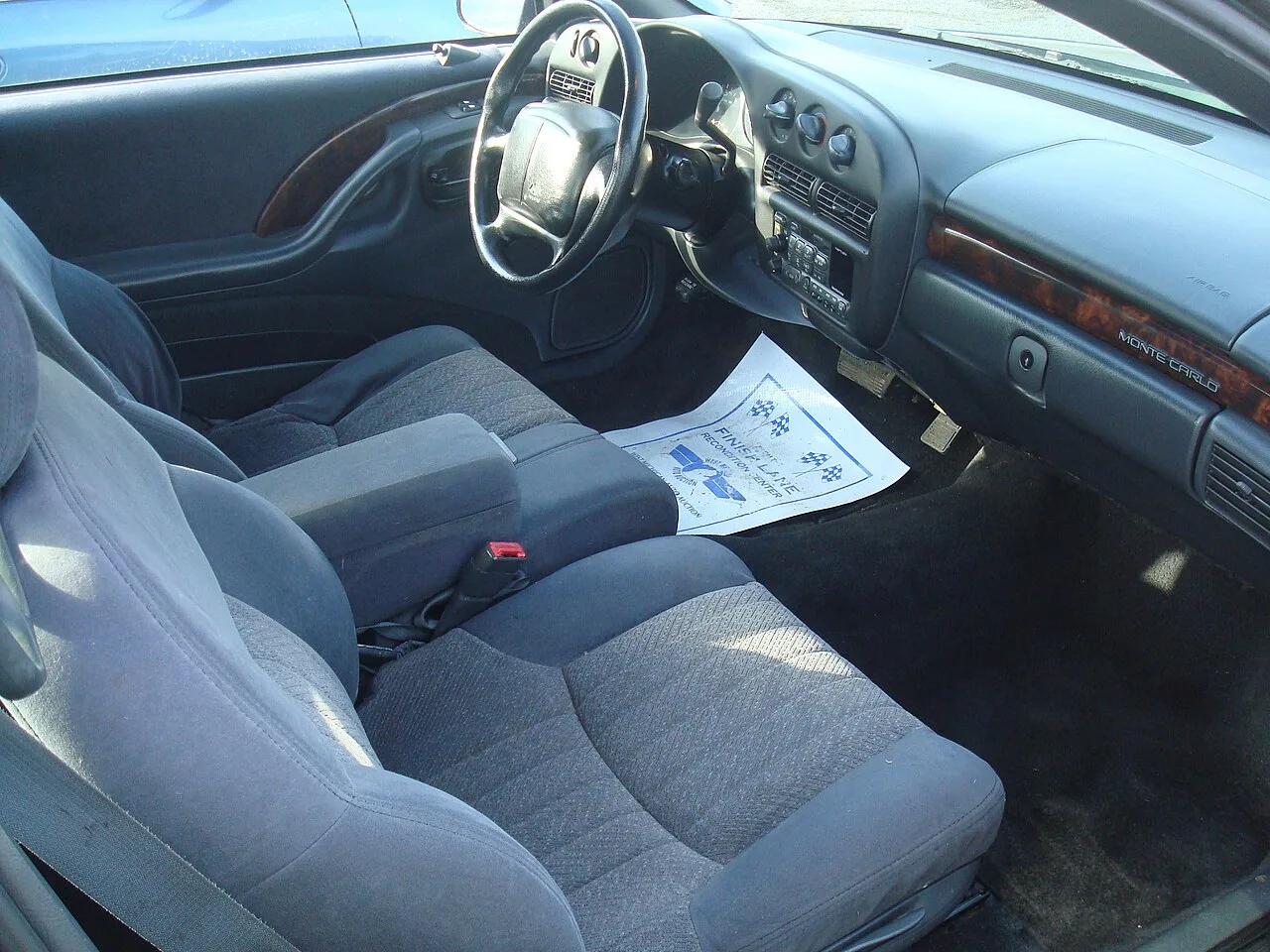 Chevrolet Monte Carlo, interior
