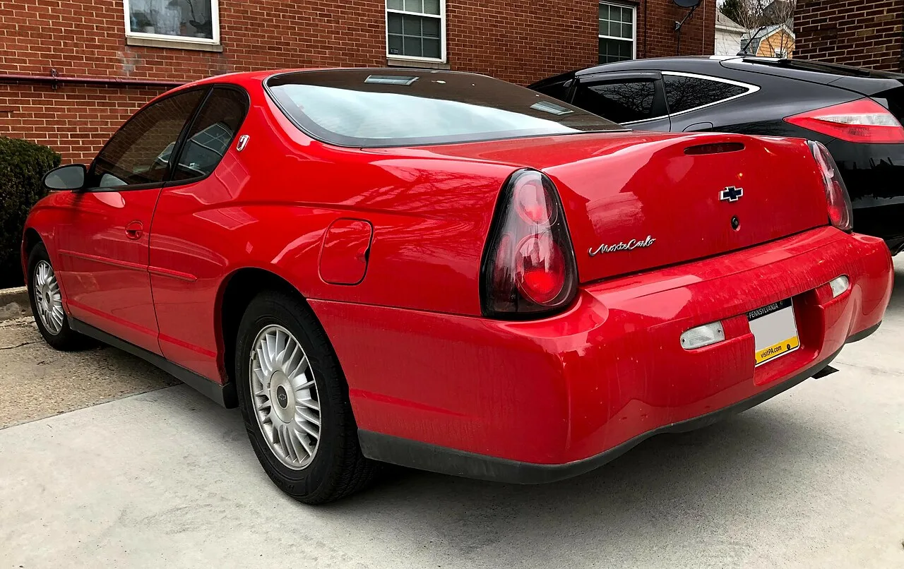 Chevrolet Monte Carlo, rear