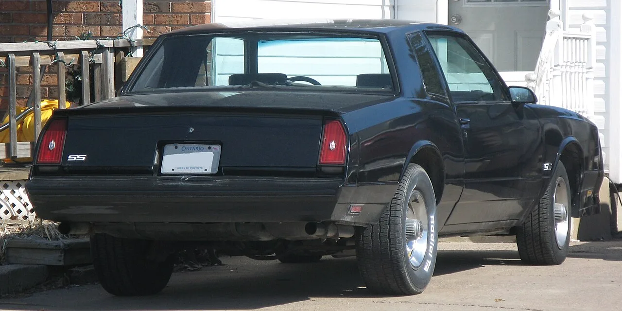 Chevrolet Monte Carlo, rear
