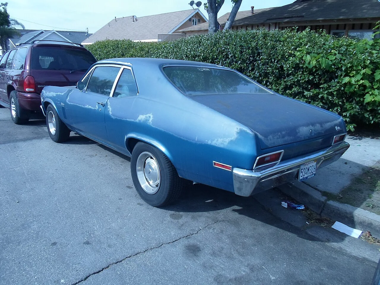 Chevrolet Nova first generation, rear
