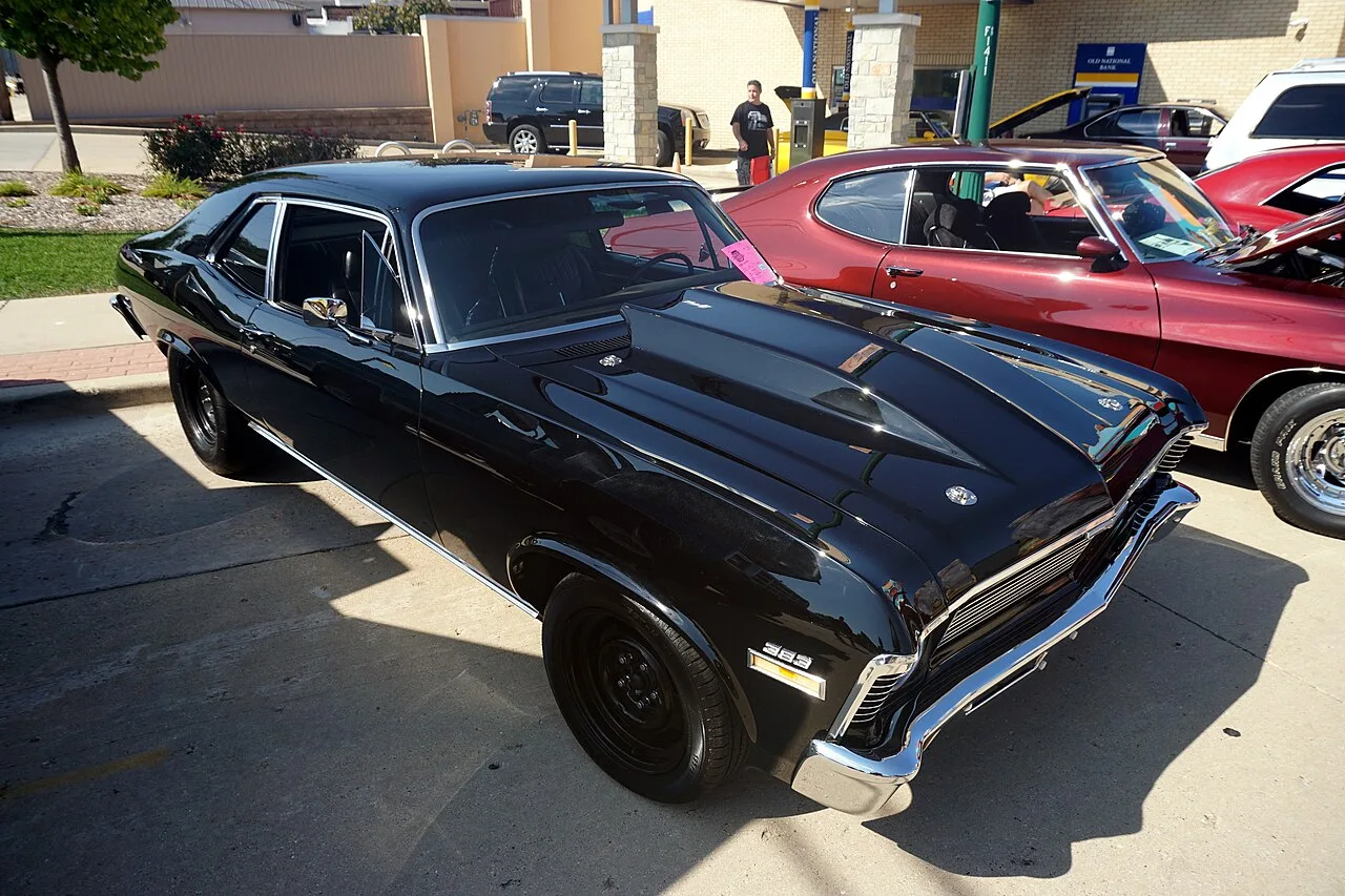 Chevrolet Nova third generation, rear