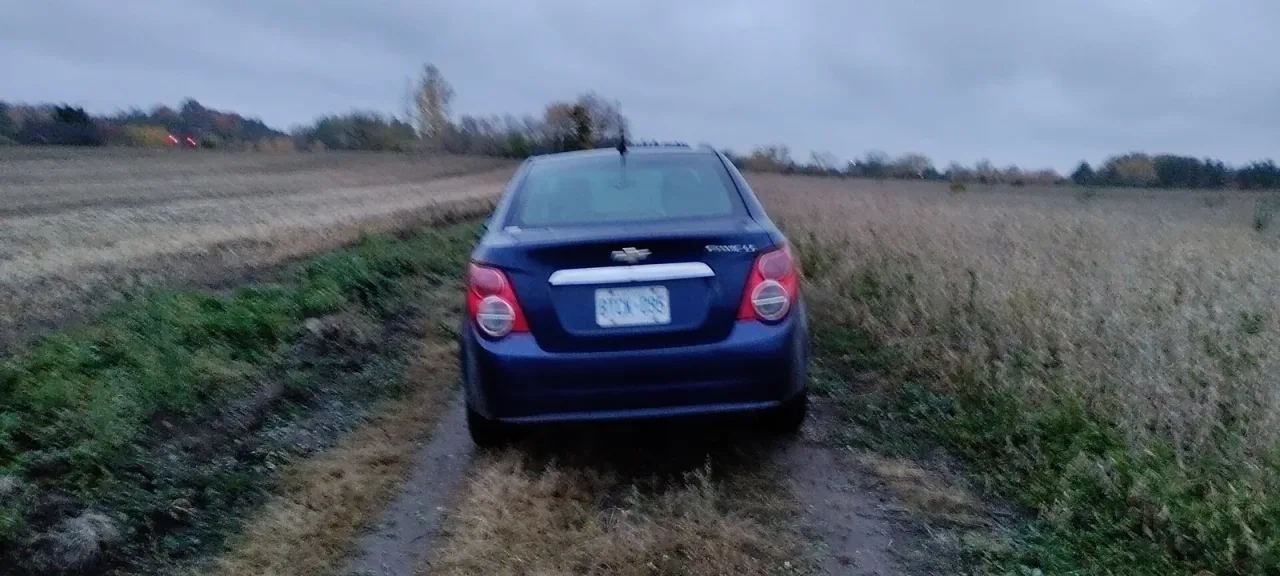 Chevrolet Sonic, rear