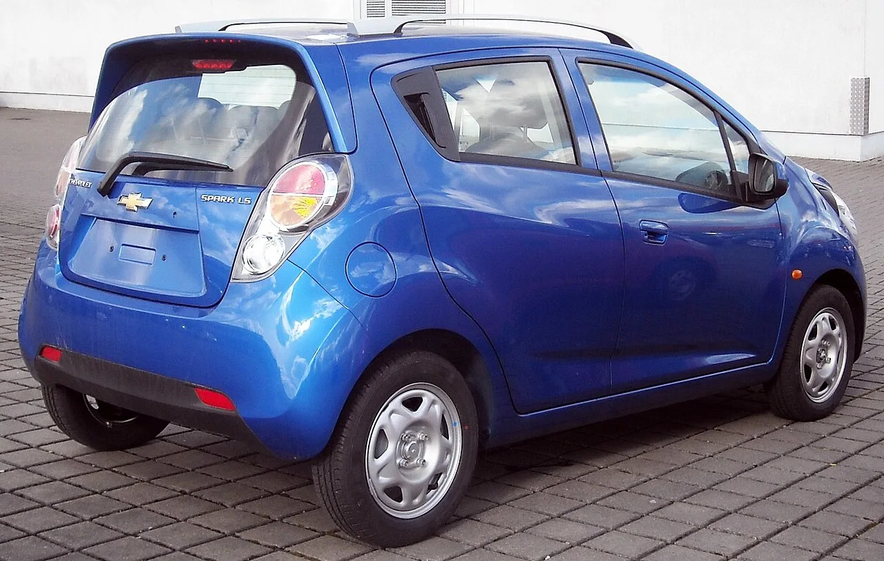 Chevrolet Spark, rear