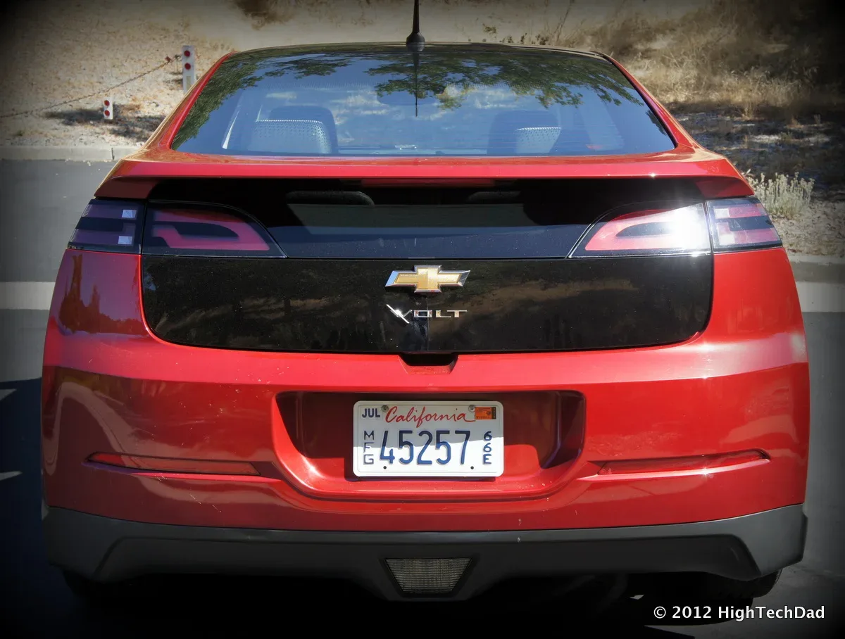 Chevrolet Volt, rear