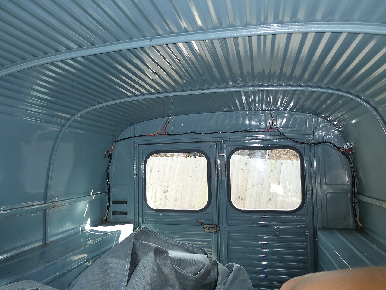 Citroën 2CV, interior