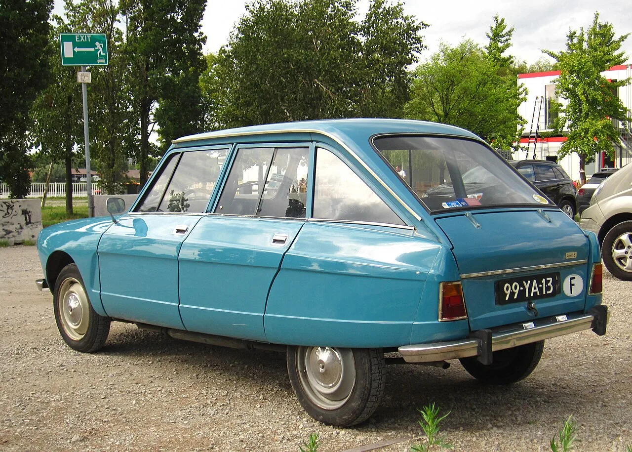 Citroën Ami 8 / Ami Super, rear