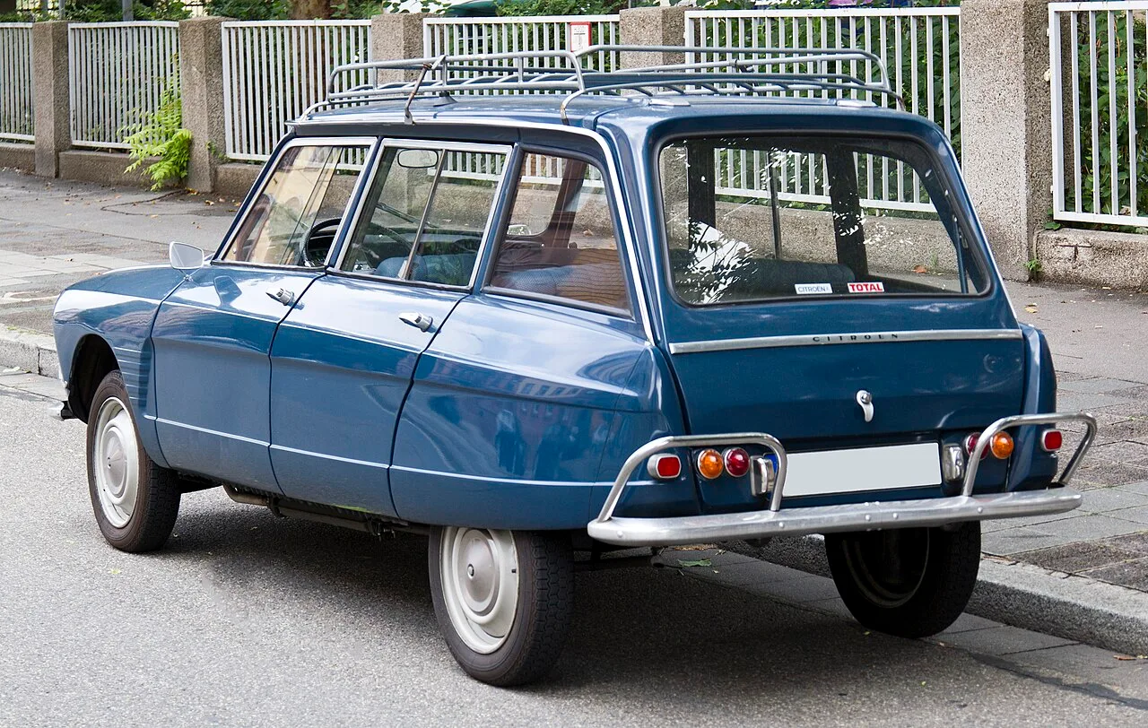 Citroën Ami 6, rear