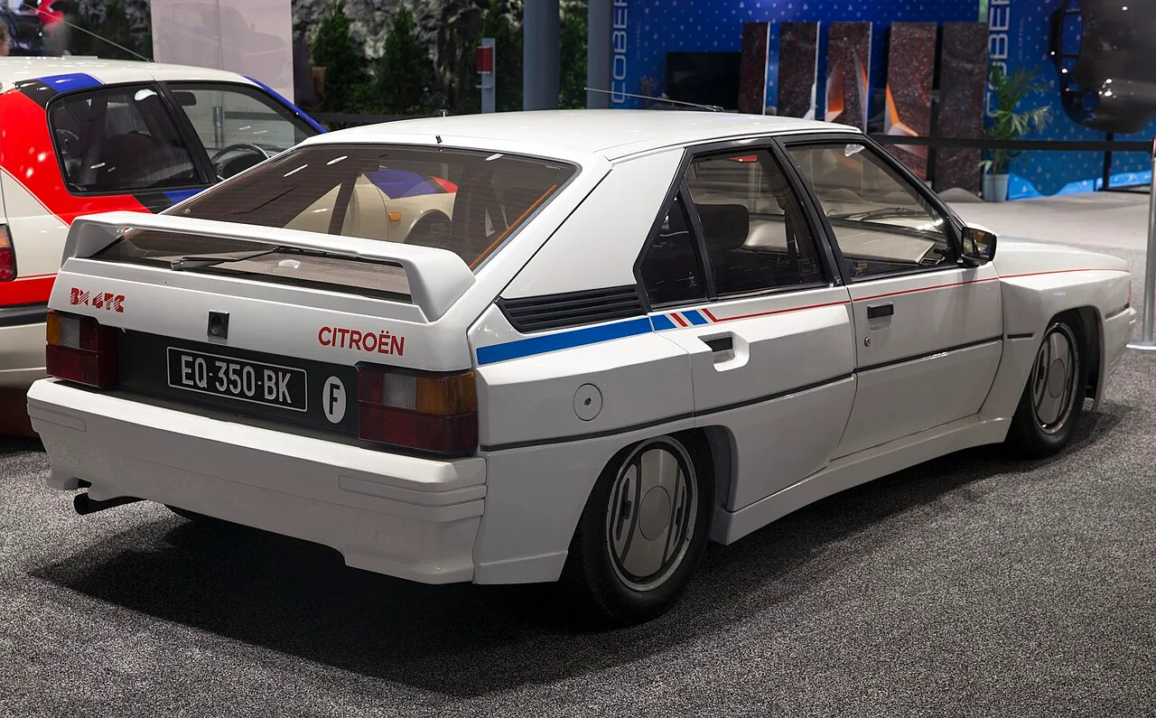 Citroën BX 4TC, rear