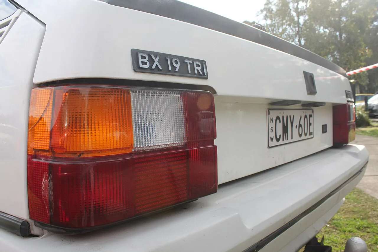 Citroën BX, rear