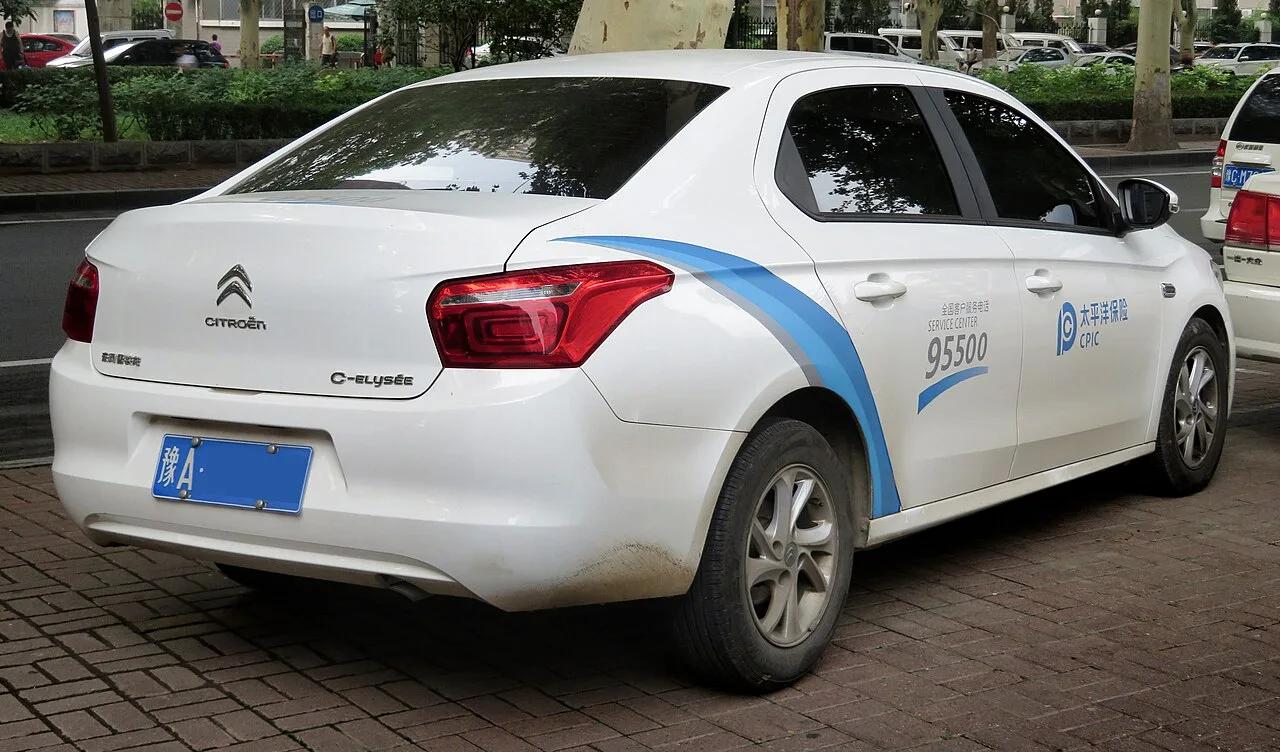 Citroën C-Elysée, rear