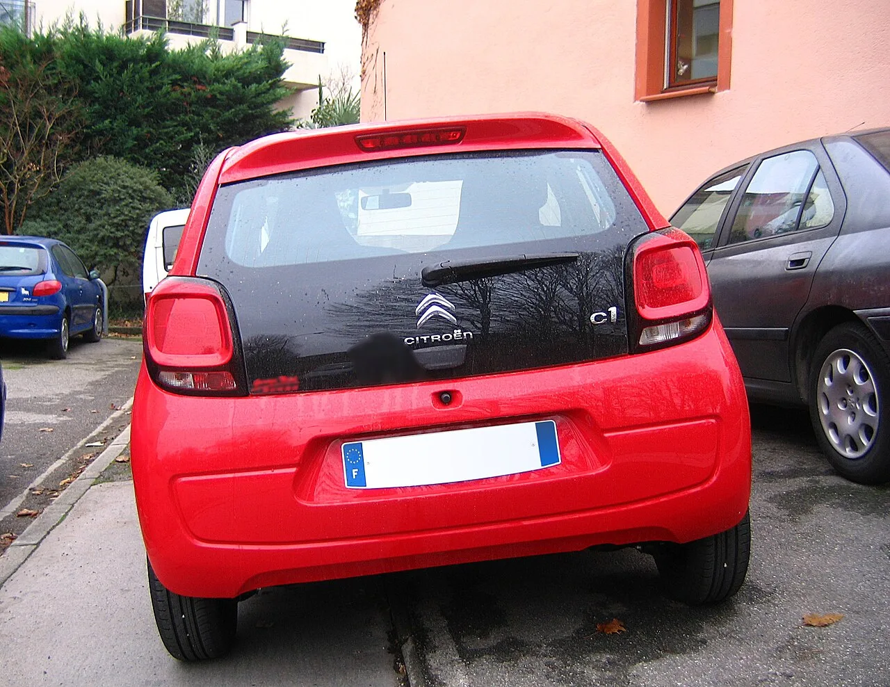 Citroën C1, rear