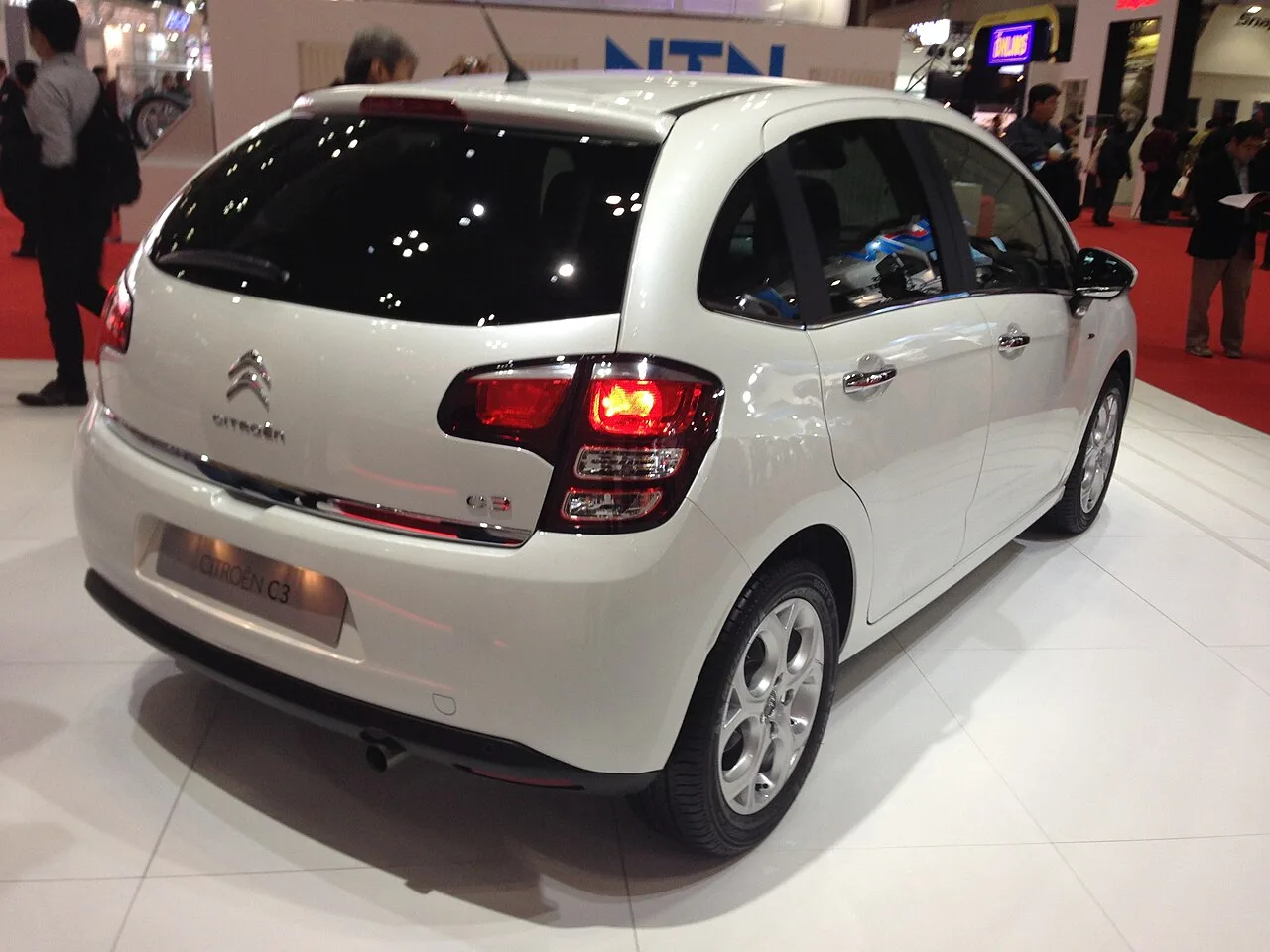 Citroën C3, rear