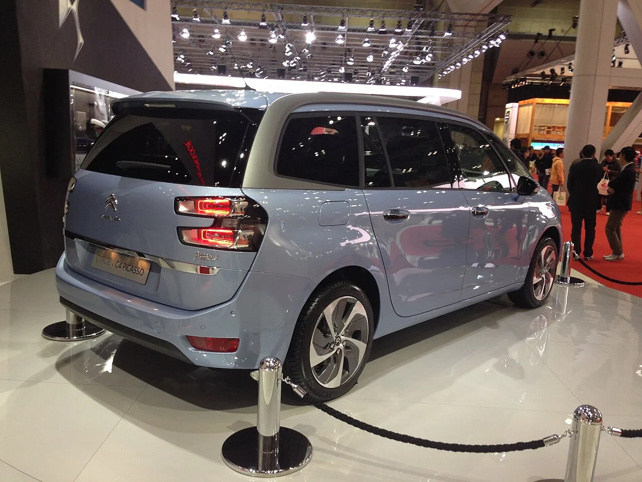 Citroën C4 Picasso second generation, rear