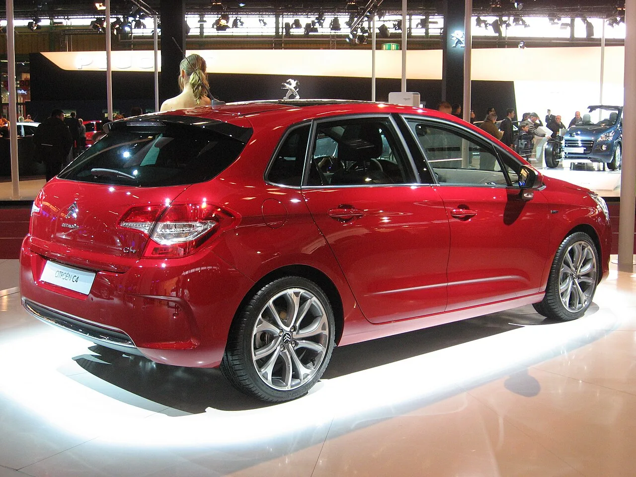 Citroën C4, rear