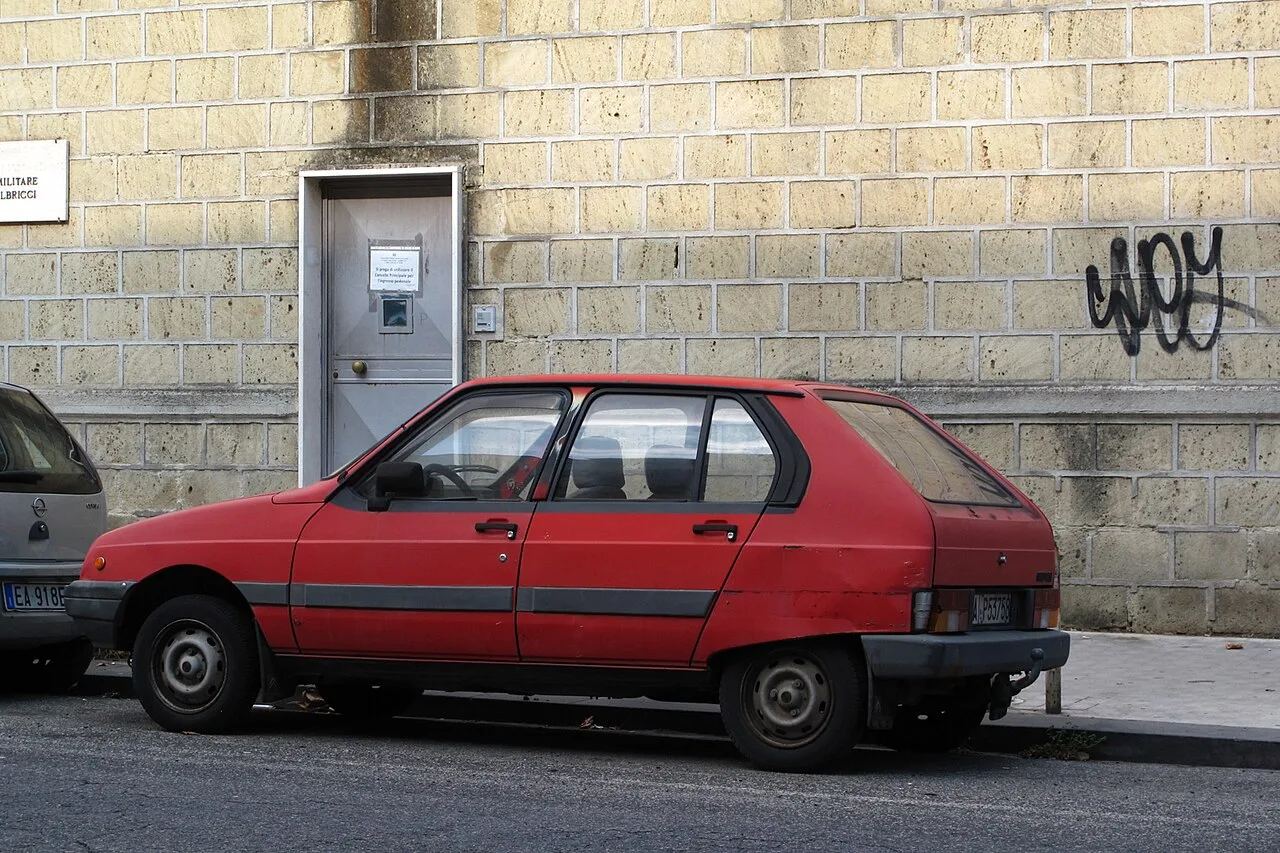 Citroën Visa, rear