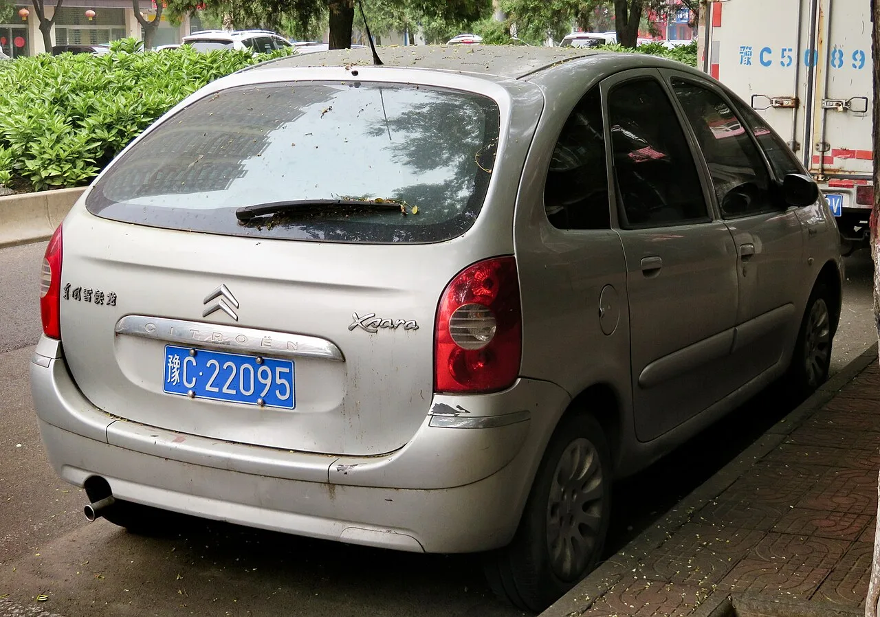 Citroën Xsara Picasso, rear