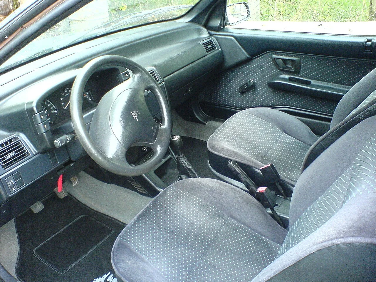 Citroën ZX, interior