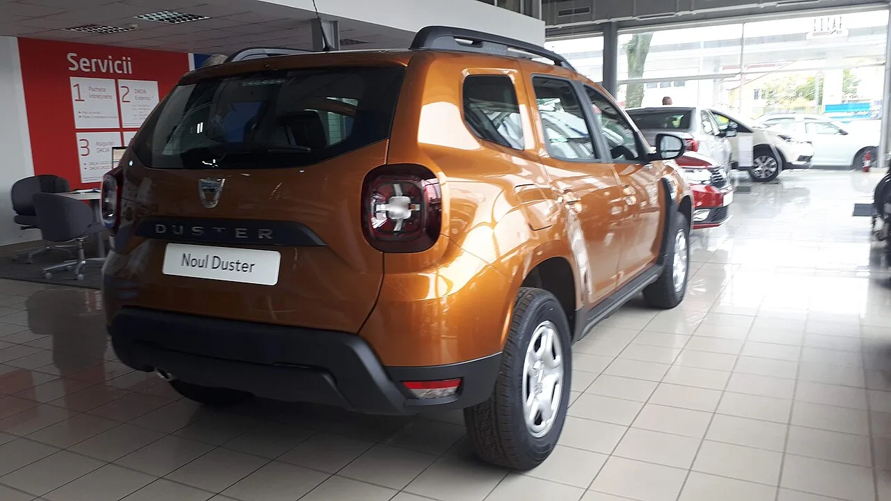 Dacia Duster, rear