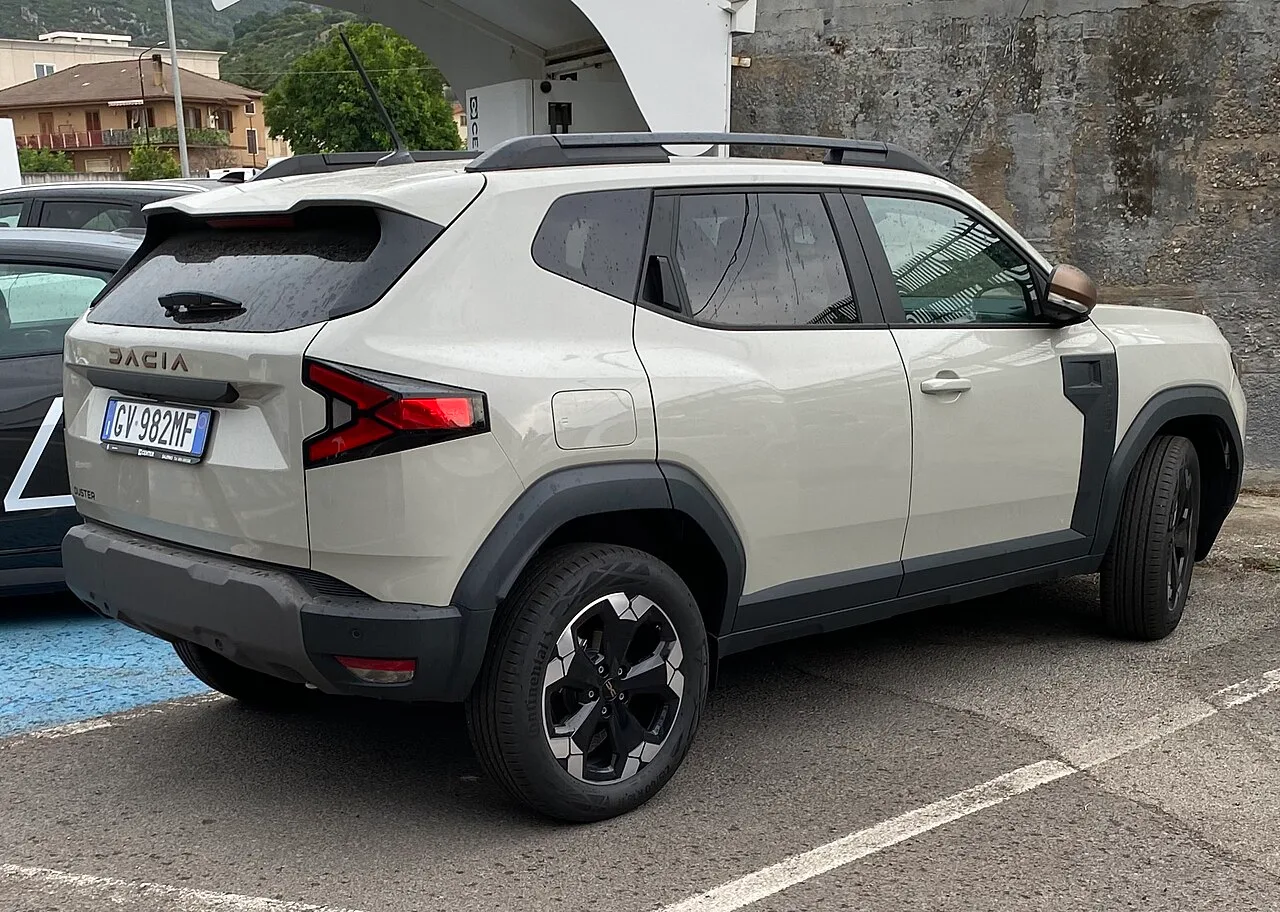 Dacia Duster, rear