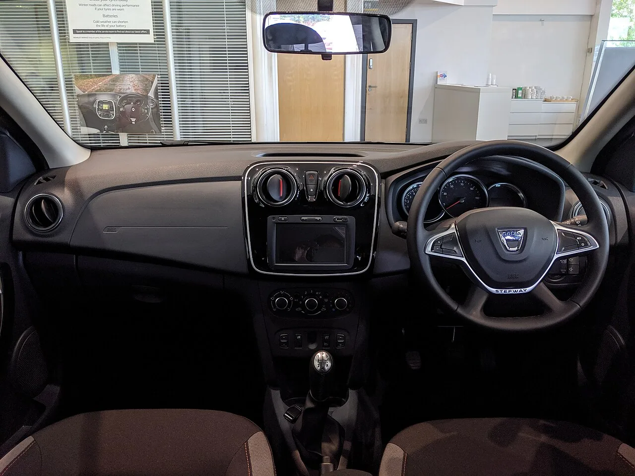 Dacia Sandero, interior