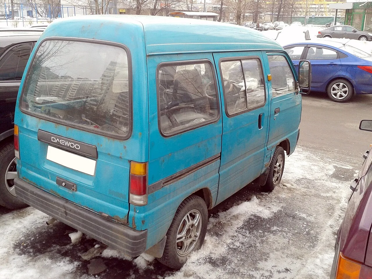 Daewoo Damas / Labo, rear