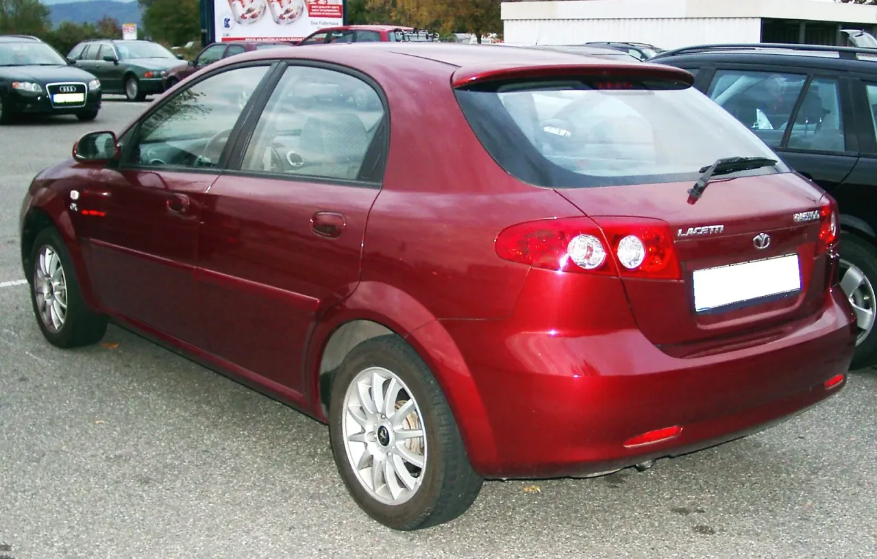 Daewoo Lacetti, rear