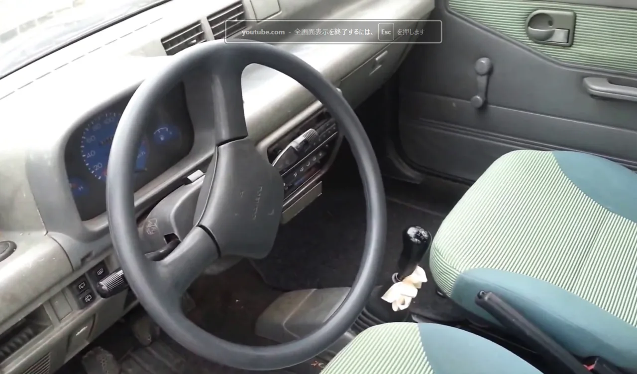 Daewoo Tico, interior