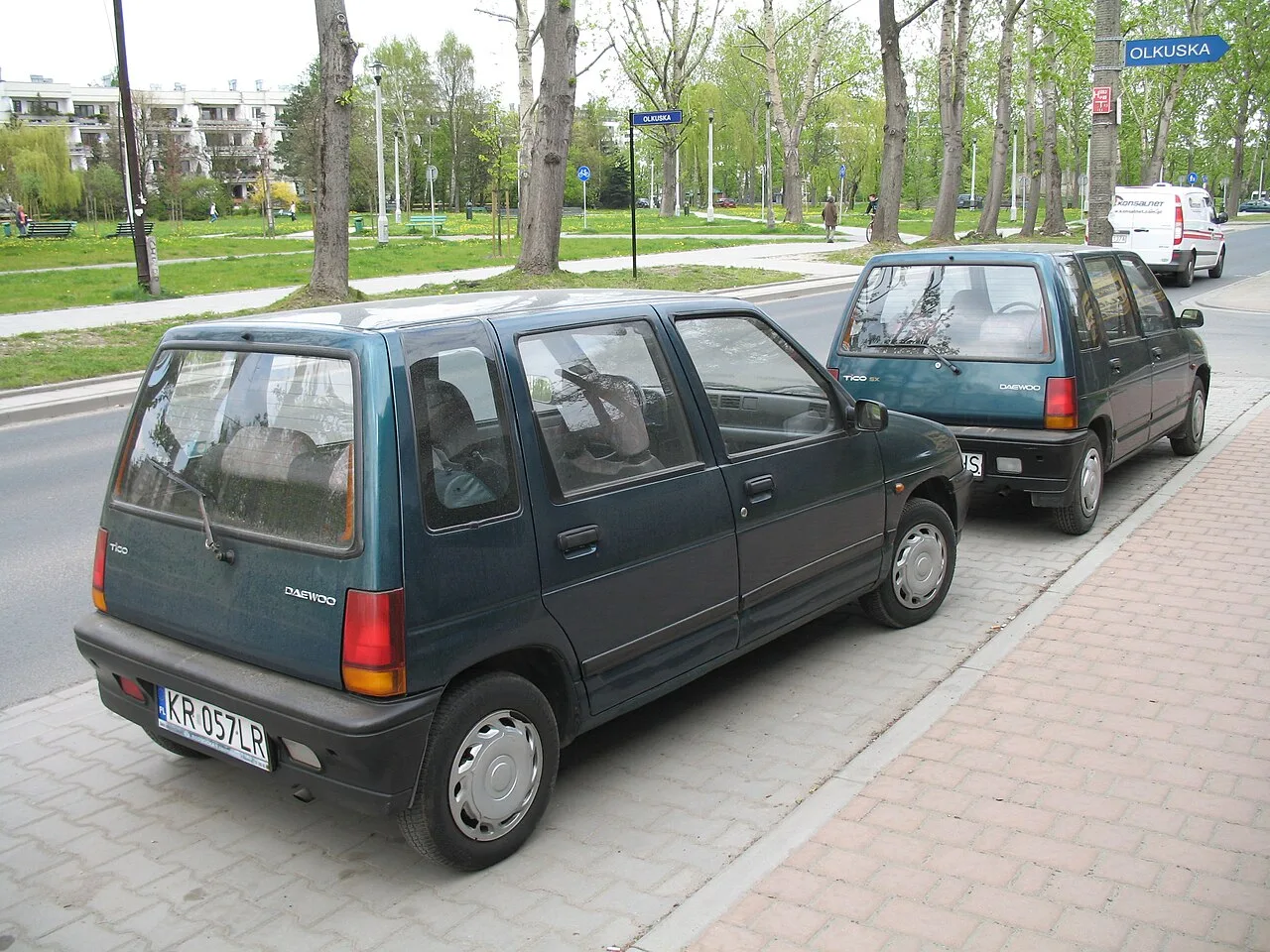 Daewoo Tico, rear