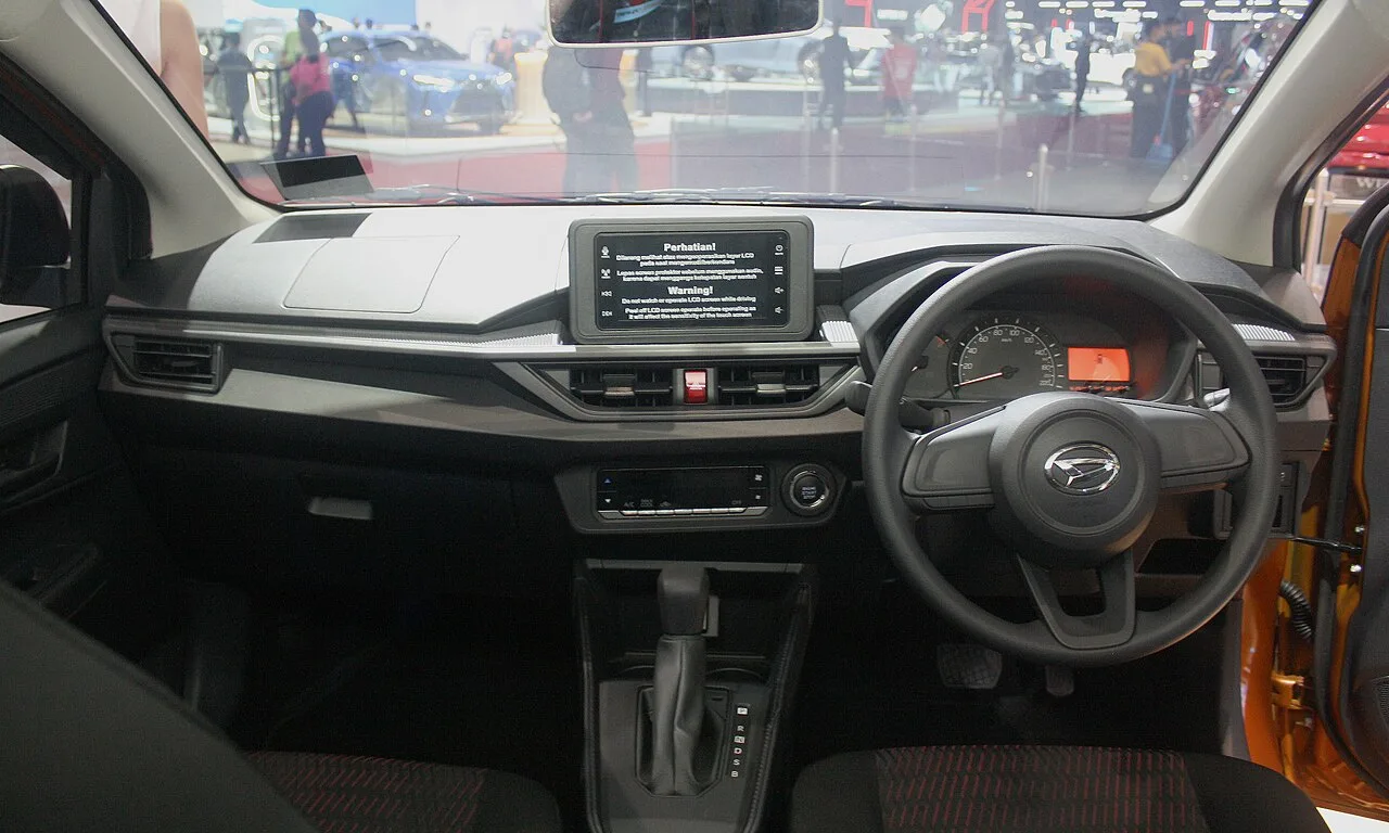 Daihatsu Ayla / Toyota Agya / Wigo / Perodua Axia A350, interior