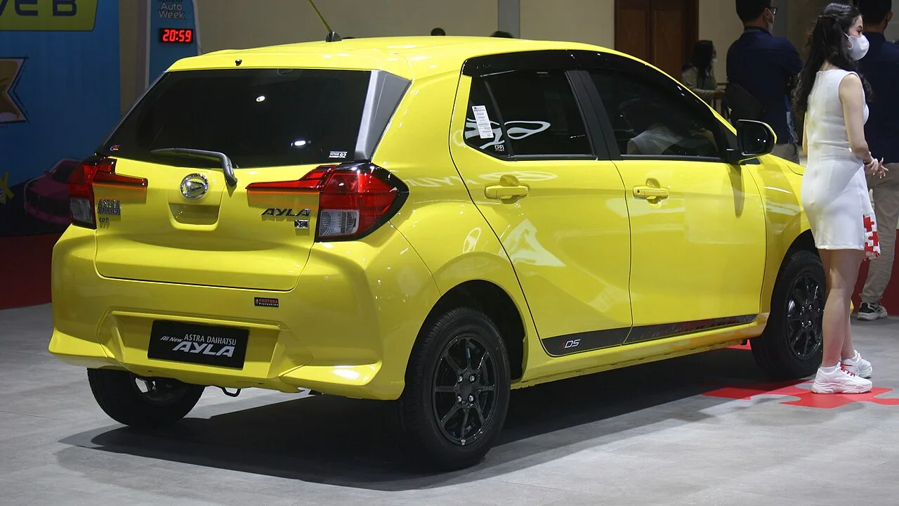 Daihatsu Ayla / Toyota Agya / Wigo / Perodua Axia A350, rear
