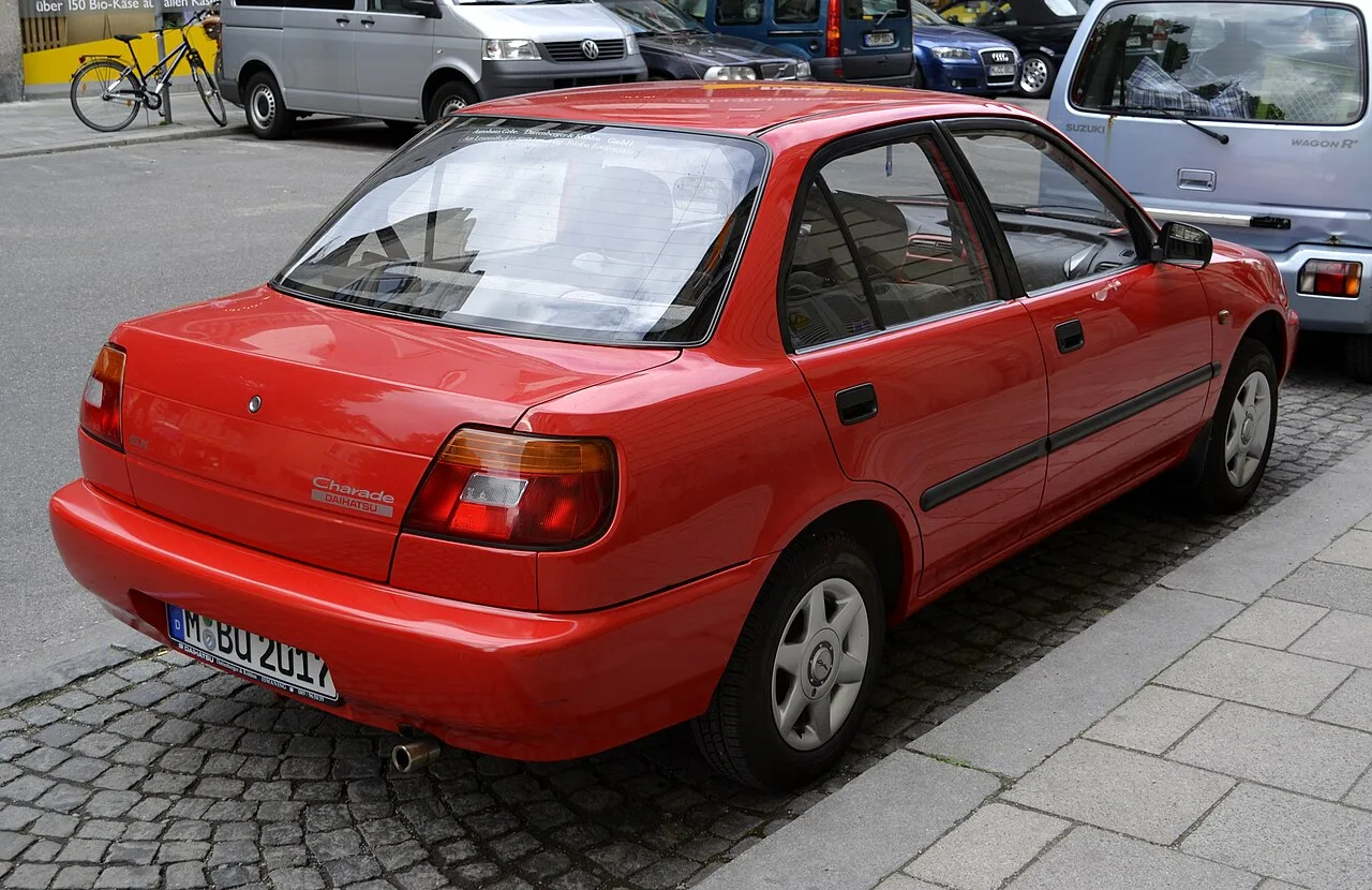 Daihatsu Charade G11/G21/G26/G30 second generation, rear
