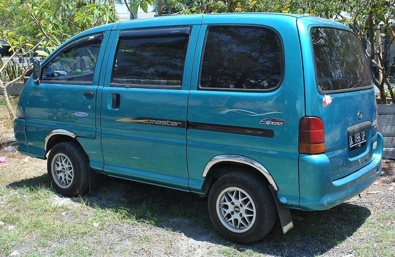 Daihatsu Zebra first generation S88 / S89, rear