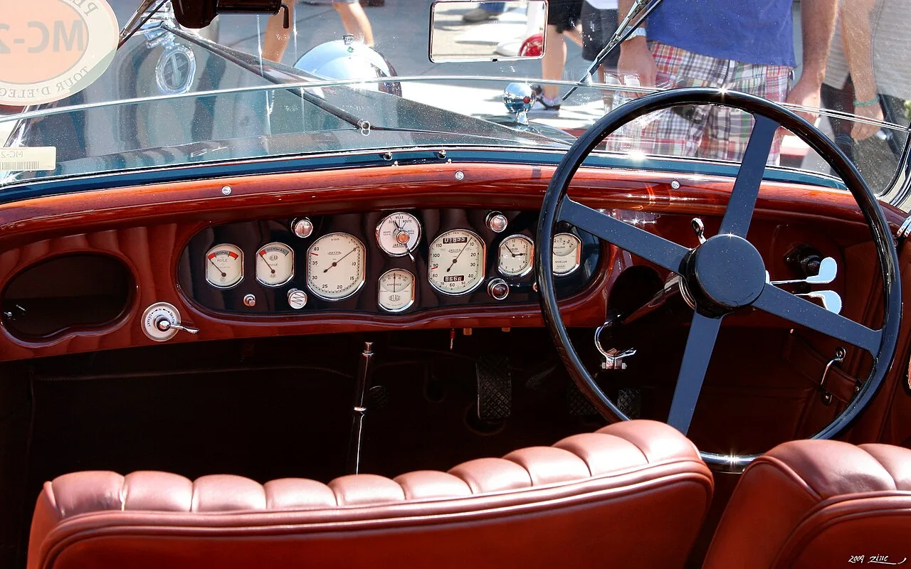Delage D8 S, interior