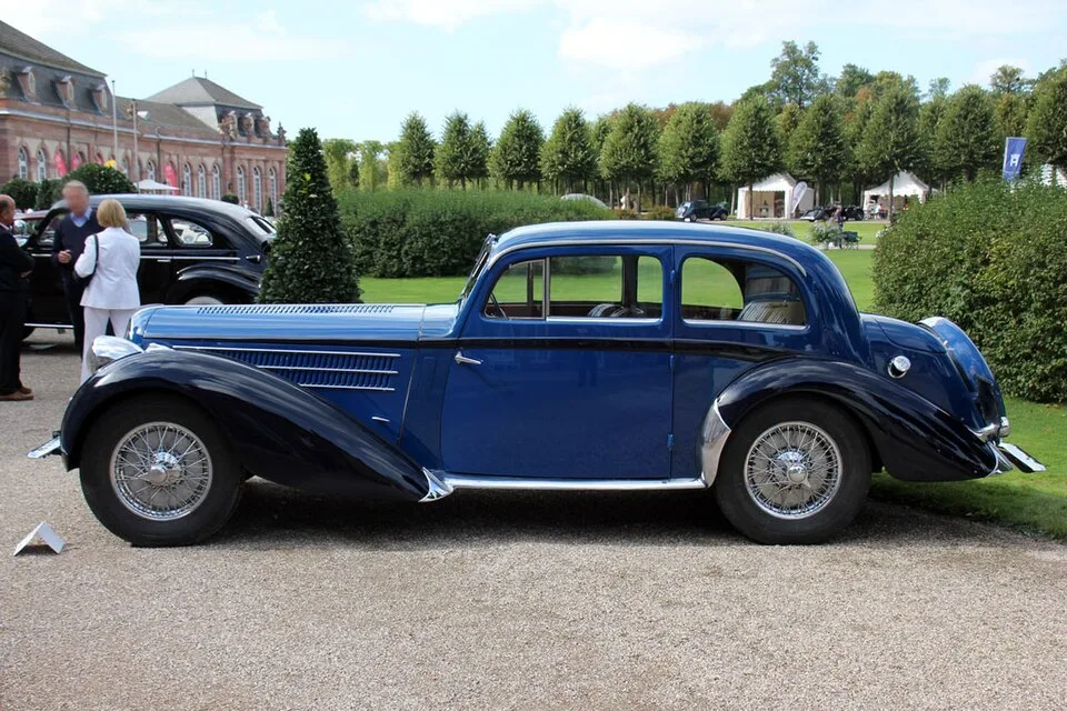 Delahaye 135/138/148/168, side
