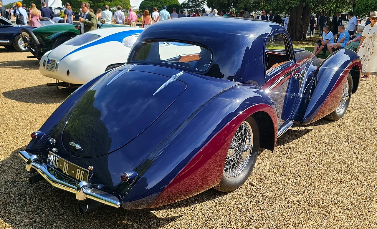 Delahaye 145/155/165, rear