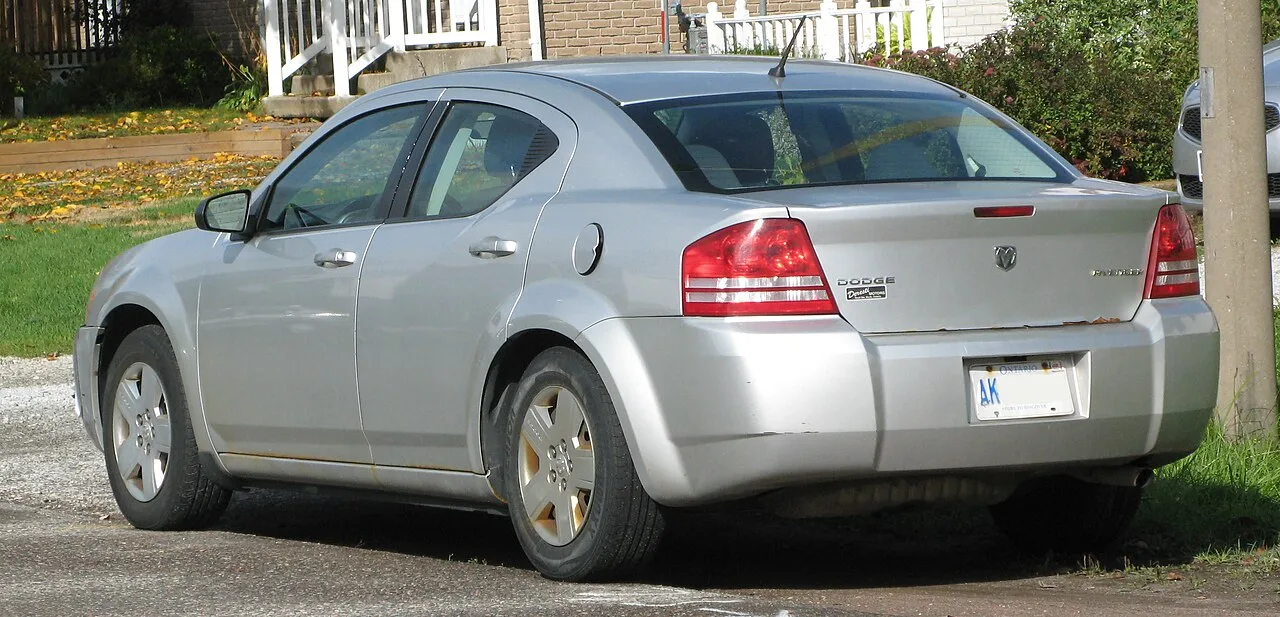 Dodge Avenger, rear