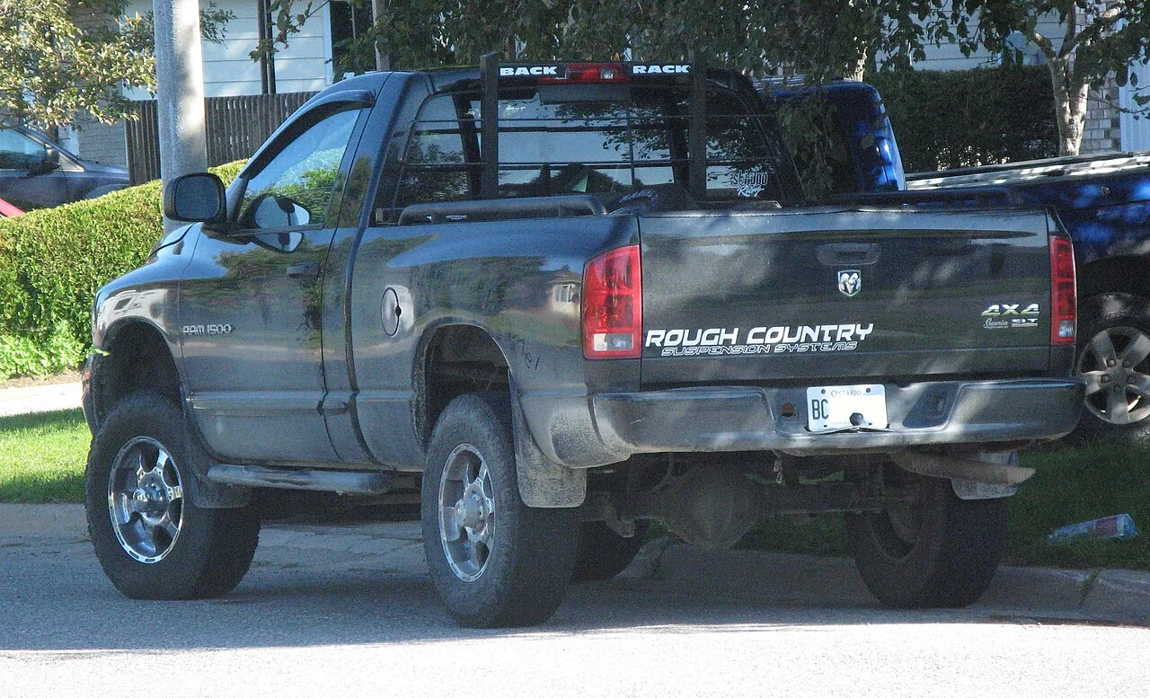 Dodge Ram 1500 Pickup, rear