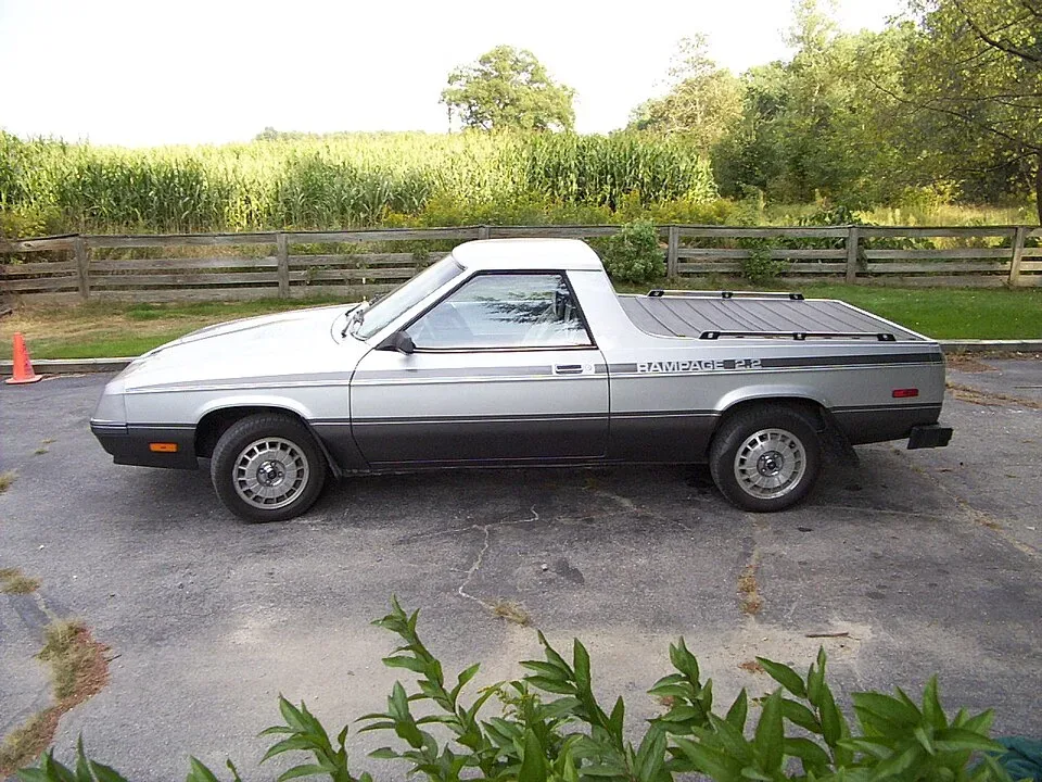 Dodge Rampage Pickup, side
