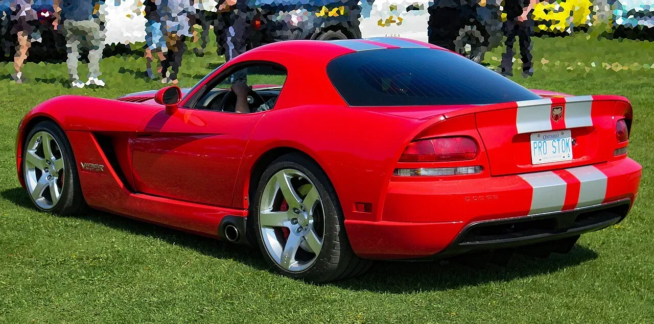 Dodge Viper SRT-10, rear