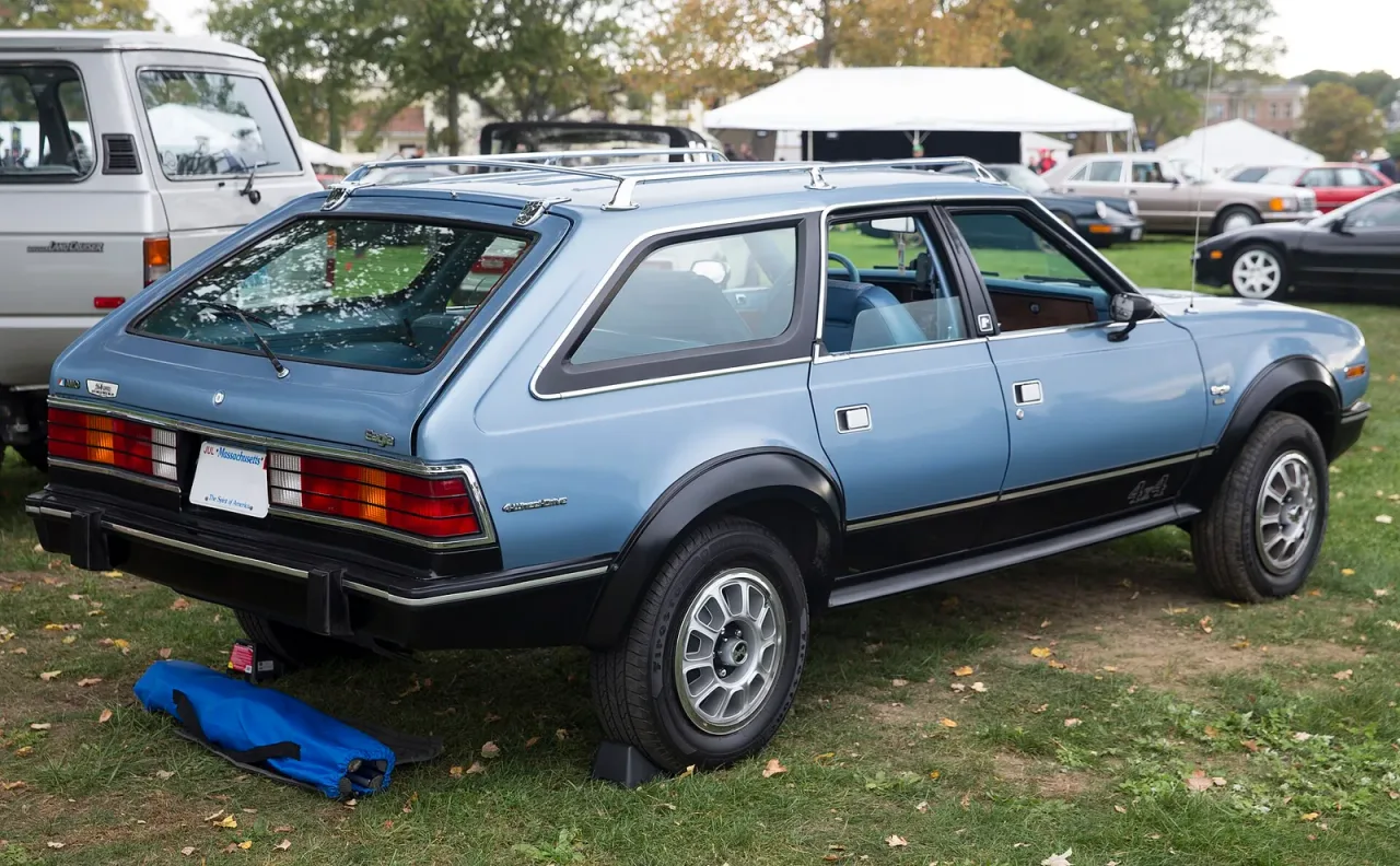 Eagle Wagon, rear