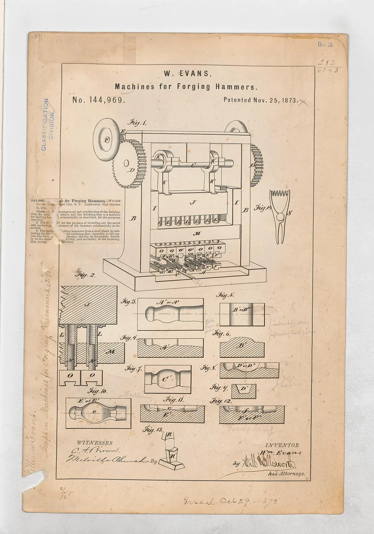 Evans Automobiles Series 1, interior