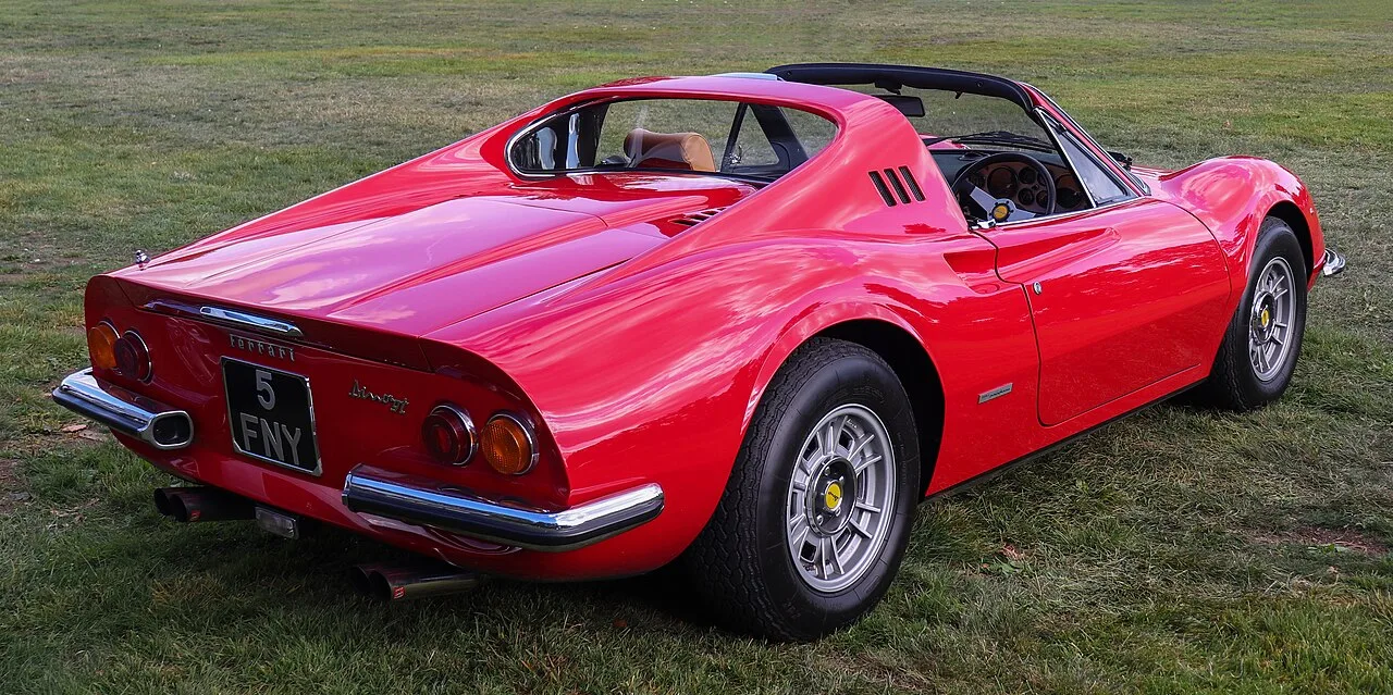 Ferrari Dino 246 GT, rear