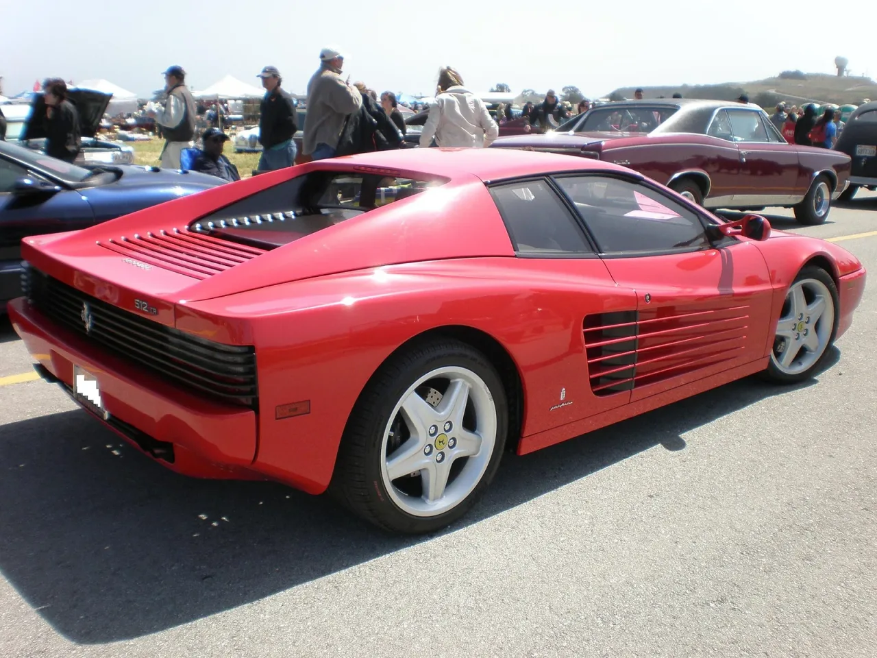 Ferrari 512 TR, side