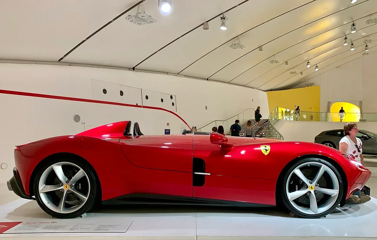 Ferrari Monza SP1, interior