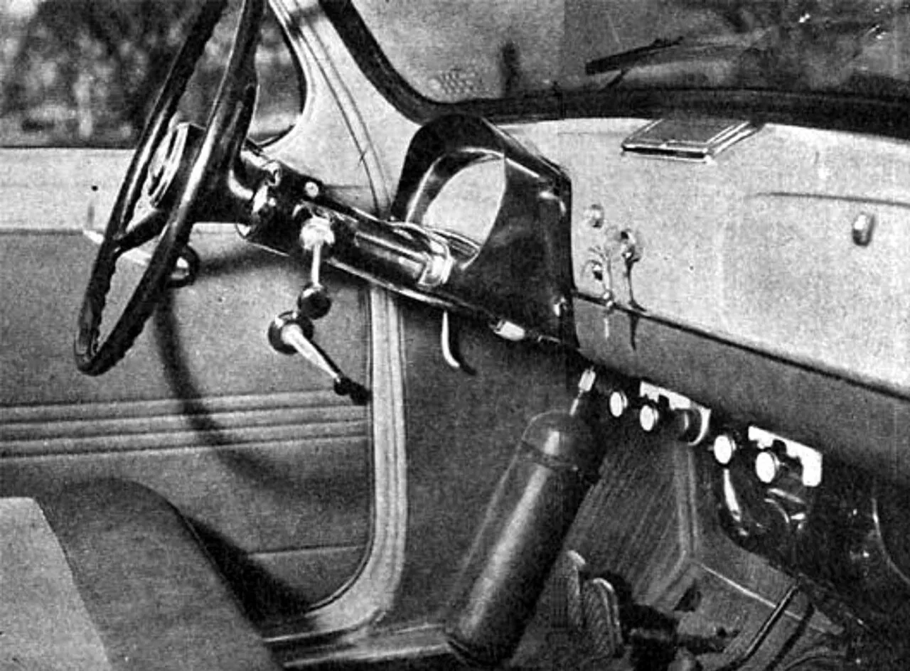 Fiat 1100 R, interior