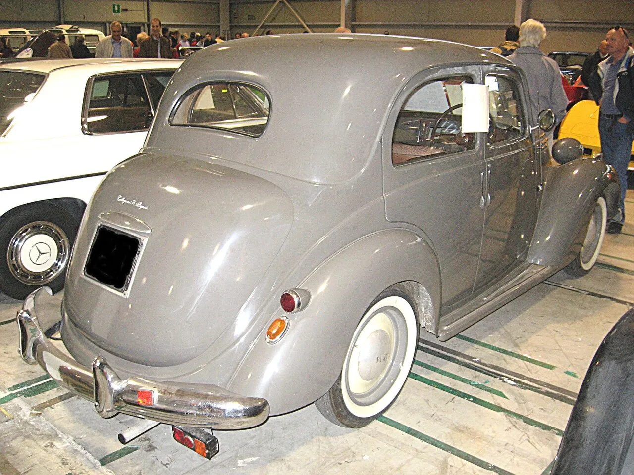 Fiat 1100 D, rear