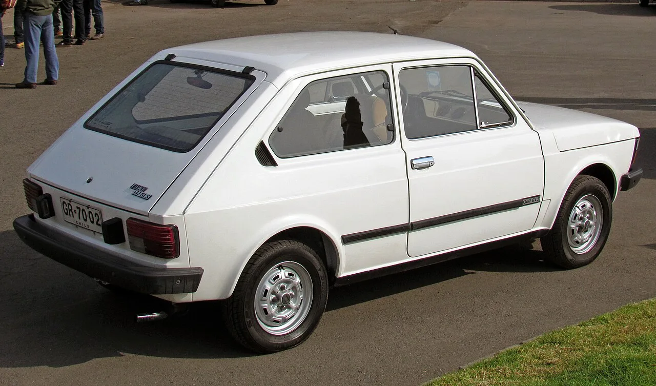 Fiat 147 IAVA Sorpasso, rear