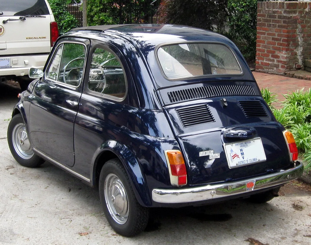 Fiat 500 Abarth, rear