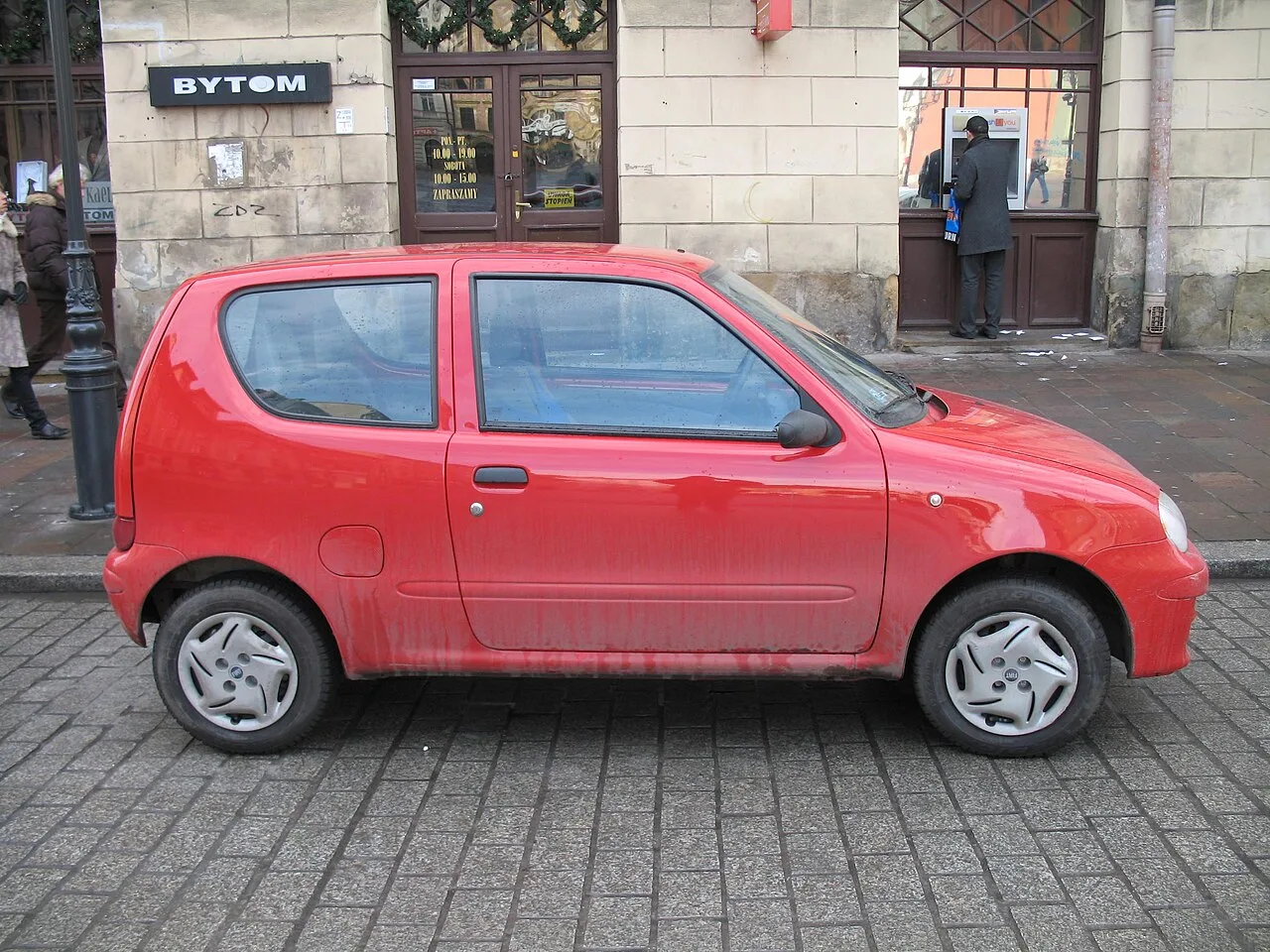 Fiat 600 Abarth, side