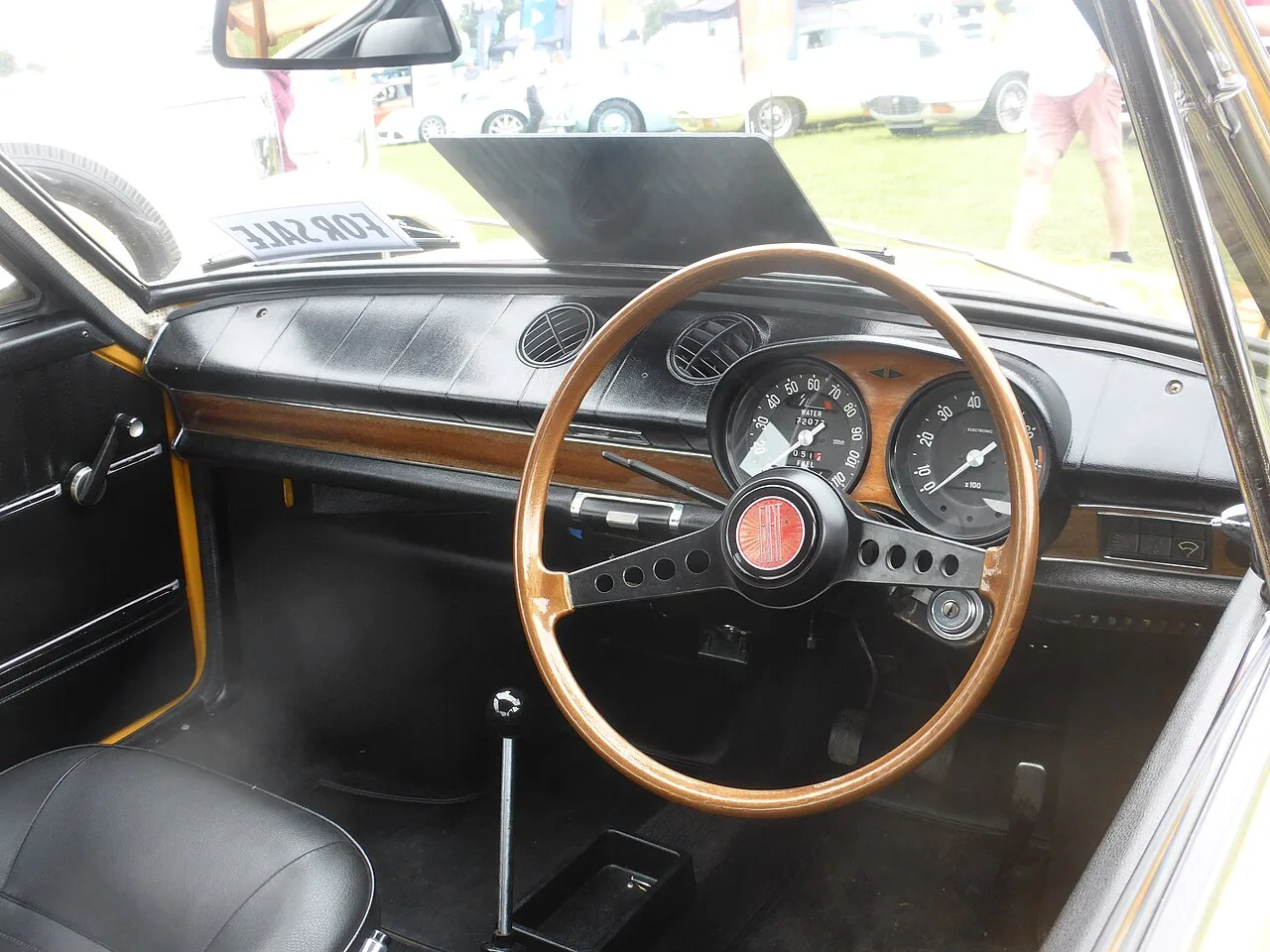 Fiat 850, interior